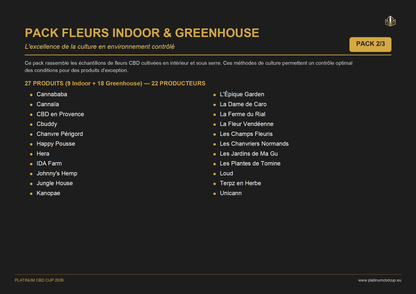 Pack jury - Platinum Cup