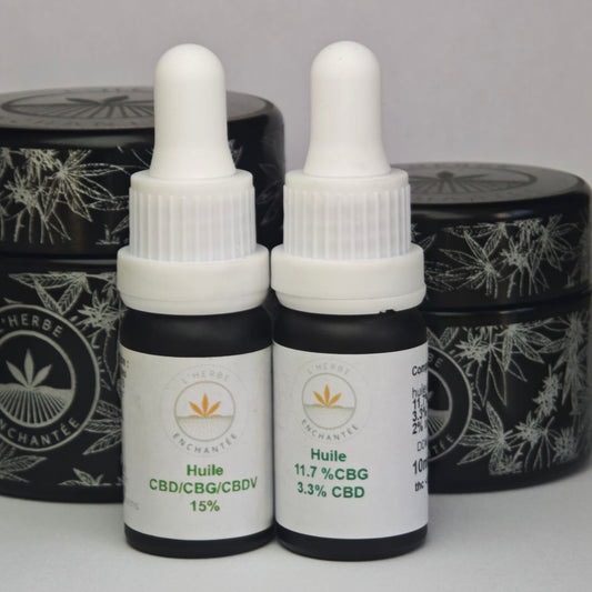 Pack - HUILE de CBG et CBD (2x 10ml)